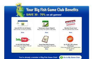 Big Fish Games Club Page
